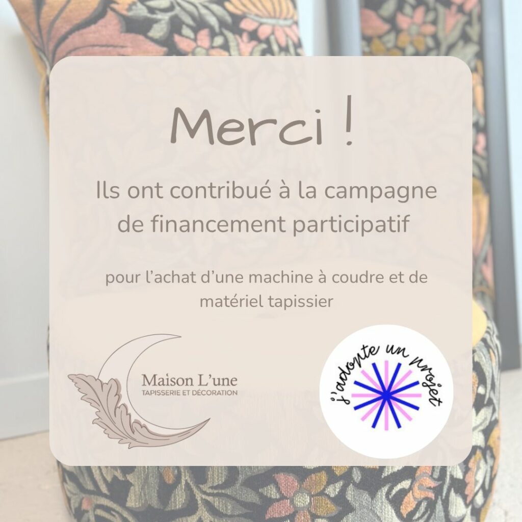 Merci aux contributeur de la cagnotte