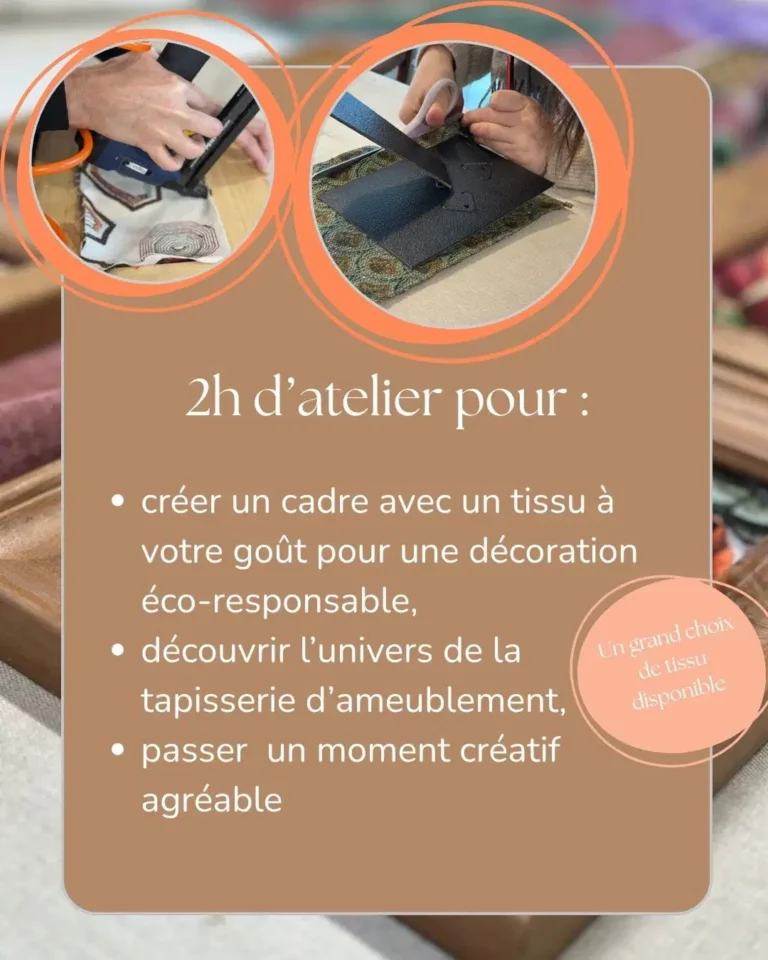 atelier DIY cadre déco