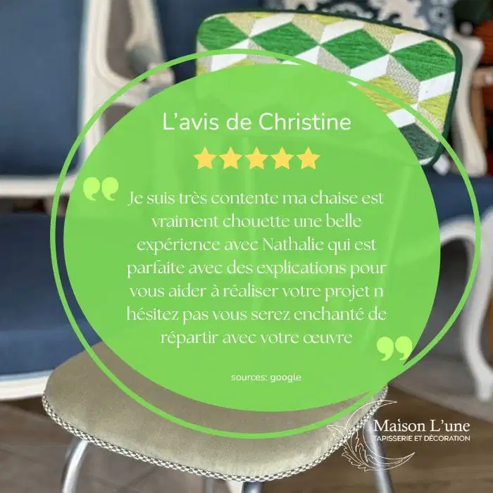 avis atelier initiation tapisserie ameublement